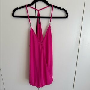 Summer Pink Women's V neck Camisole